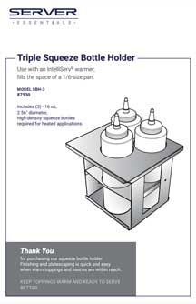 Squeeze Bottle Holder Manual