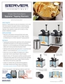 Dessert Topping Warmers/Merchandisers, 230V | Spec Sheet 02012
