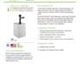 Solution Pump with Base | Specs Solution Pump with Base | Specs