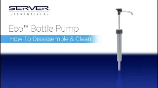 Eco Bottle Pump – How to Clean (Disassemble)