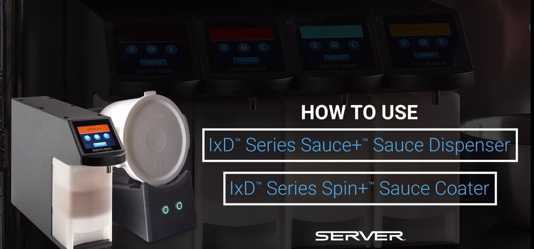 NEW IxD Series Sauce+™ Dispenser & Spin+ Wing Coater - Wings To Go