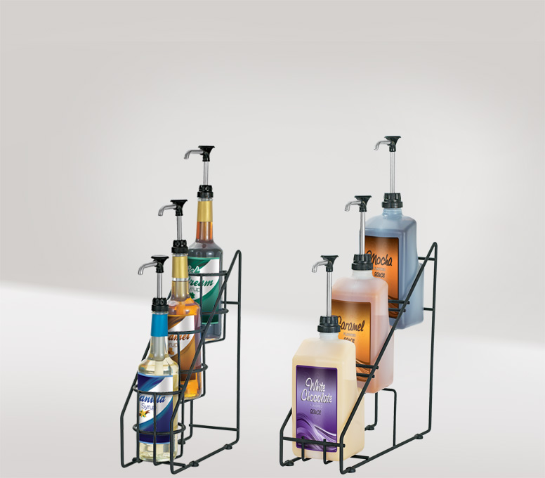 Tiered Food and Topping Stations