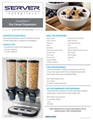 CerealServ Food Application Guide