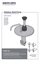 SST Pumps 2oz | Manual 01662