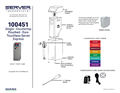 100451 Parts List | Touchless Express Pouched Condiment Dispenser, EURO