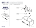 Twin FSP Warmer 81230 | Parts List