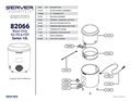 FS & FSP Base 82066 Series 12L | Parts List