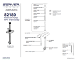 SST FP-1 1/2 Pump 82180 | Parts List