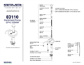SST CP-G 120mm Pump 83110 | Parts List