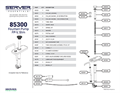 SST FP-V Slim Pump 85300 | Parts List