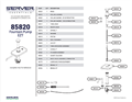 SST EZ-Topper Fountain Pump 85820 | Parts List