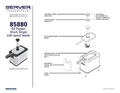 EZ-Topper Single Short 85880 | Parts List