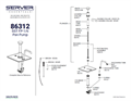 SST FP-1/6 Pan Pump 86312 | Parts List