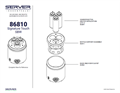Signature Touch Squeeze Bottle Warmer 86810 | Parts List