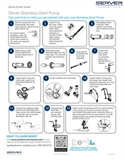 Quick Start Guide 100677 | STT Pouched Fountain Jar Pumps