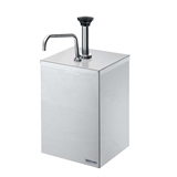 Stainless Steel #10 Can Pump in Stand