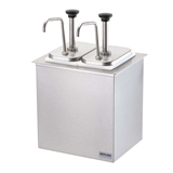 Drop-In Bar Combo (2) Stainless Steel Pumps