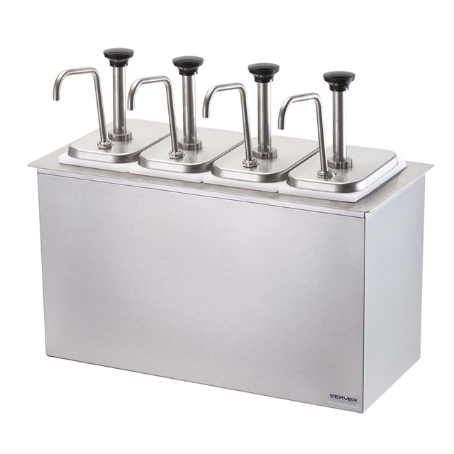 Drop-In Bar Combo (4) Stainless Steel Pumps