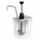87610 2 Qt Fountain Jar Pump, 2 oz | Stainless Steel