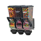 SlimLine Dry Food and Candy Dispenser | Triple 1.4 L