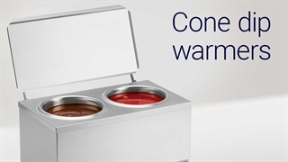 Add variety to your menu with Server's Cone Dip Warmer