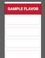 Touchless Express Flavor Labels | Graphic Template