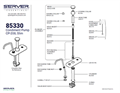 CP-200 Slim Jar Condiment Pump 85330 | Parts List