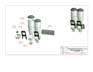 Dry 2L Twin Wall Mount Dispensers 86640 | Parts List