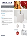 Condiment Dispensers, Single Stand | Specs