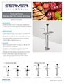 Pumps for Slim Fountain Jars | Specs 02009