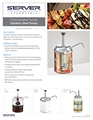 Stainless Steel Food Container Pumps | Specs