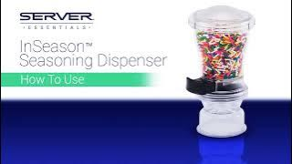 Server Products 87090 - Drop Inseason Seasoning Dispenser