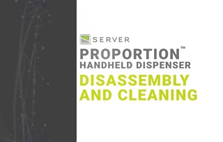 How to Disassemble and Clean Server's ProPortion Handheld Dispenser