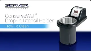 ConserveWell Drop-In Utensil Holder – How to clean