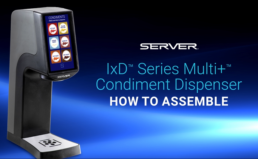 NEW IxD Series Multi+™ Condiment Dispenser How to Assemble