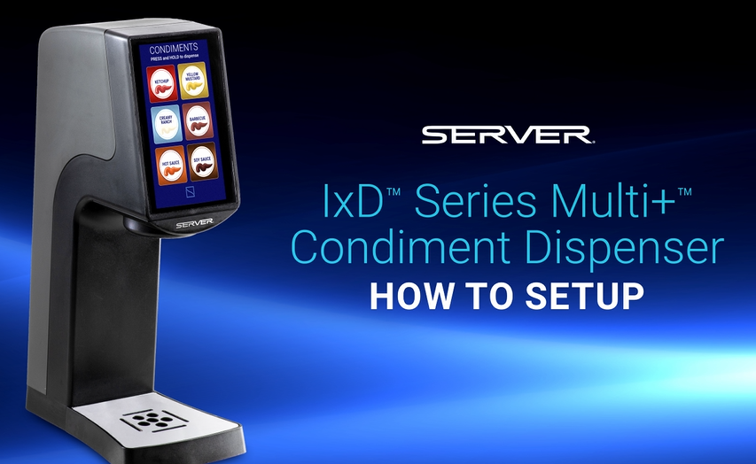 NEW IxD Series Multi+™ Condiment Dispenser How to Setup