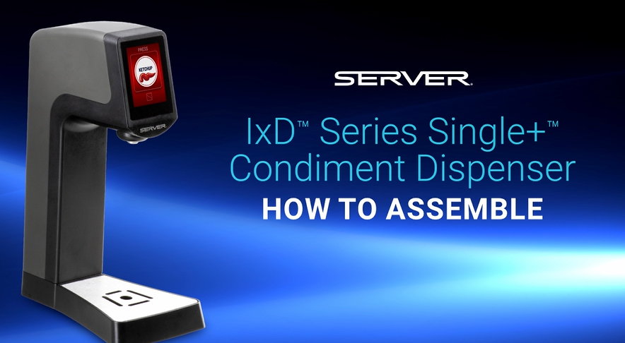 NEW IxD Series Single+™ Condiment Dispenser How to Assemble