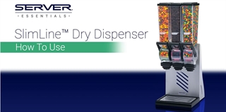 Server SlimLine Dry Food Dispensers