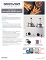 Twin Topping Warmer/Dispensers, 230V | Spec Sheet 02051 